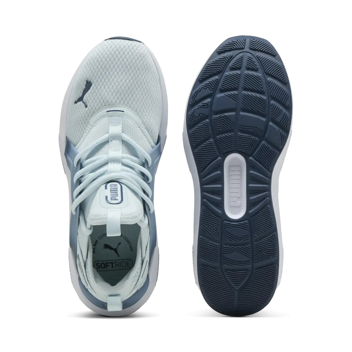 Puma Softride Enzo 5 Metallic Wn Mavi Kadın Yürüyüş ve Koşu Ayakkabısı