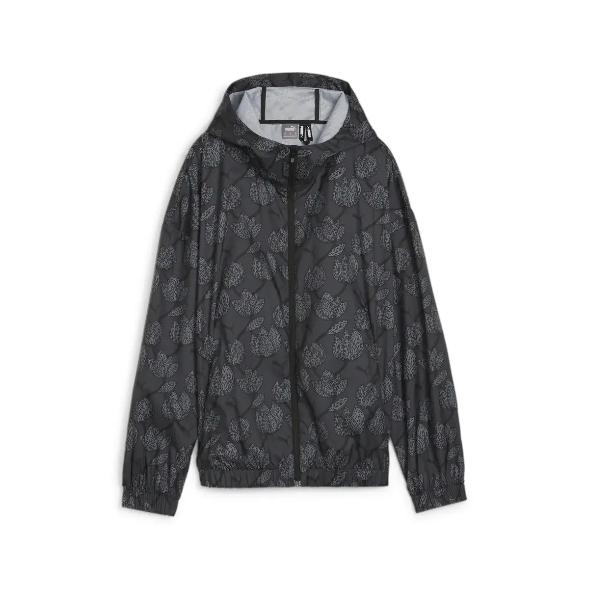 Puma Blossom AOP Windbreaker Siyah Kadın Sweatshirt