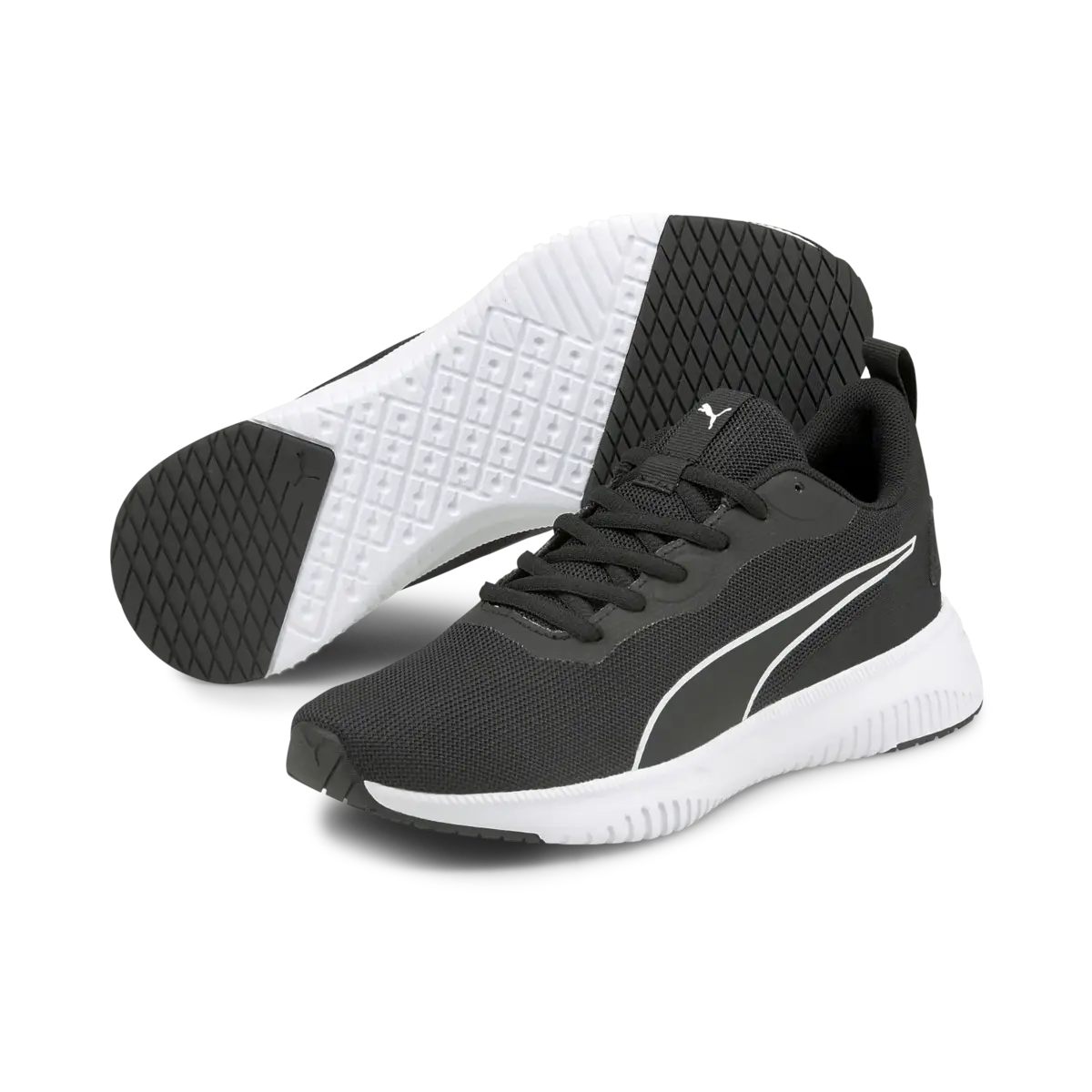Puma Flyer Flex Jr Siyah Erkek Çocuk Spor Ayakkabı
