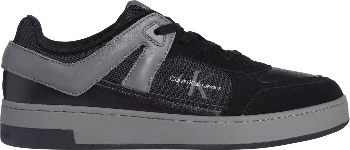 Calvin Klein BASKET CUP LOW LACEU Erkek Siyah Günlük Spor Ayakkabı