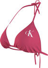 Calvin Klein TRIANGLE-RP Kadın Pembe Bikini Üstü