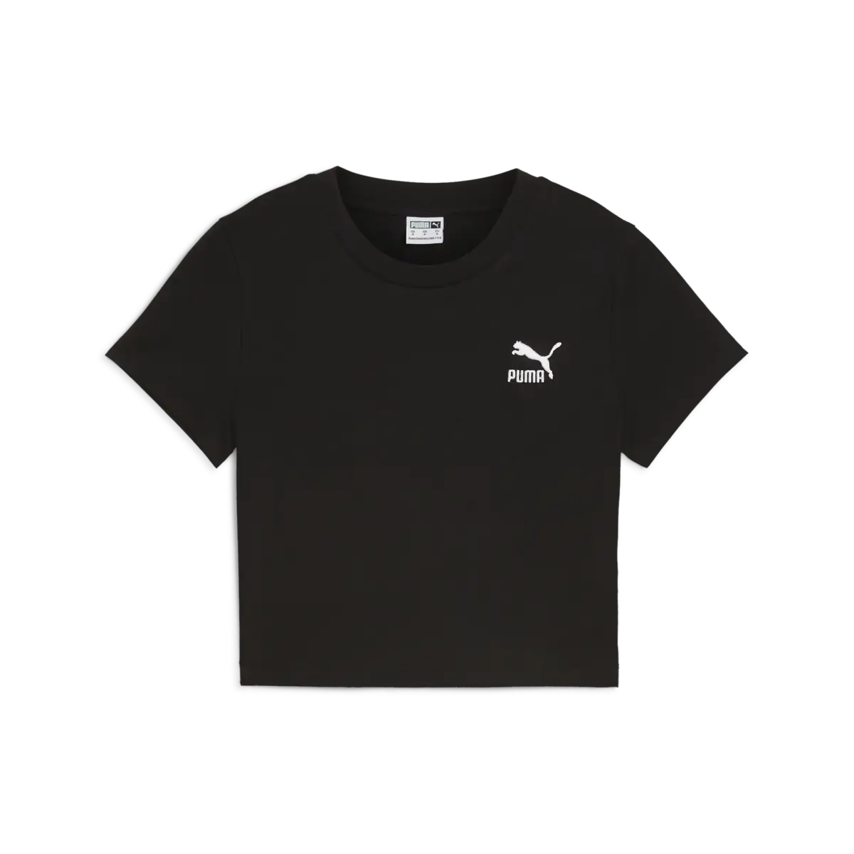 Puma CLASSICS Baby Tee Siyah Kadın T-Shirt