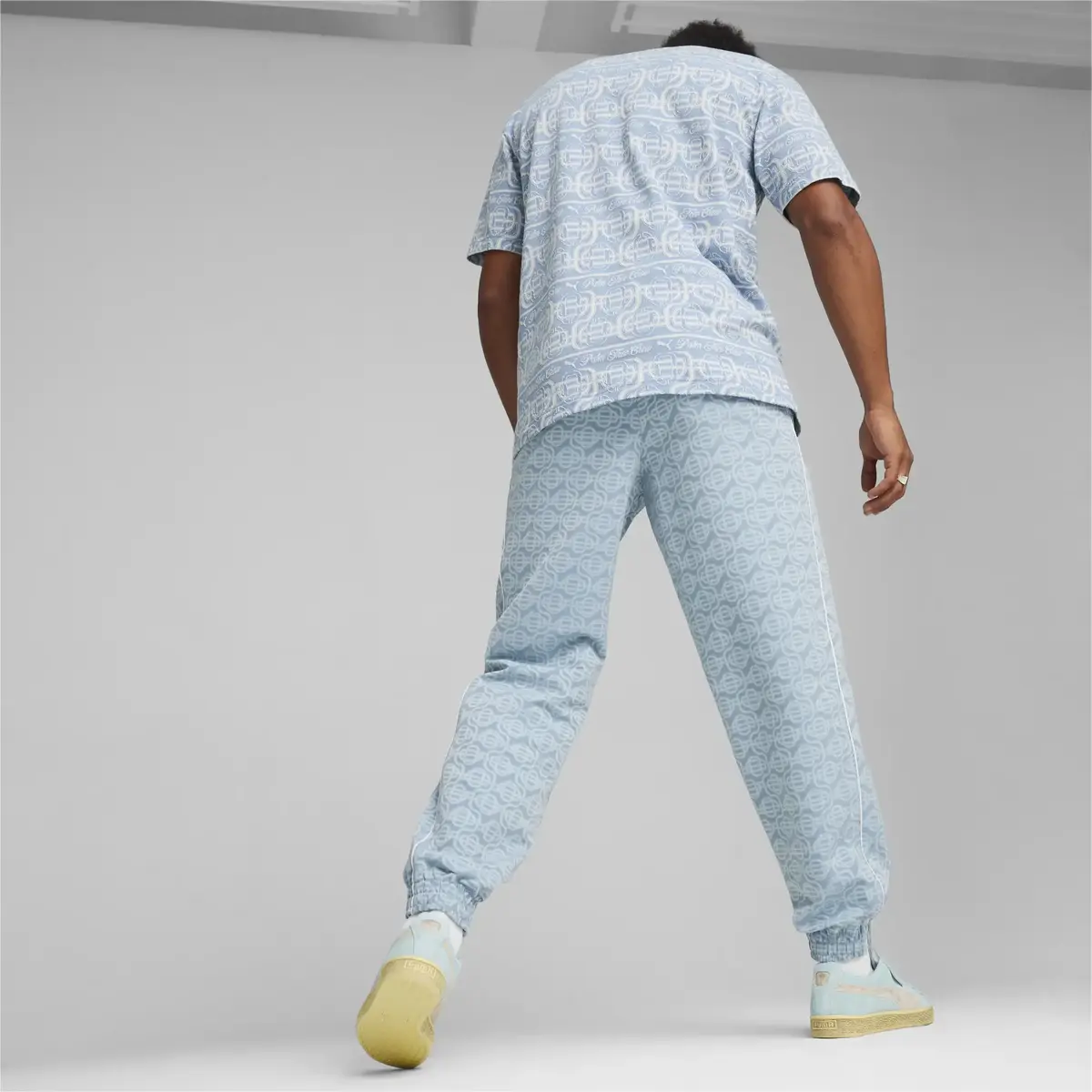 Puma X PTC T7 AOP Pants WV Mavi Erkek Eşofman Altı