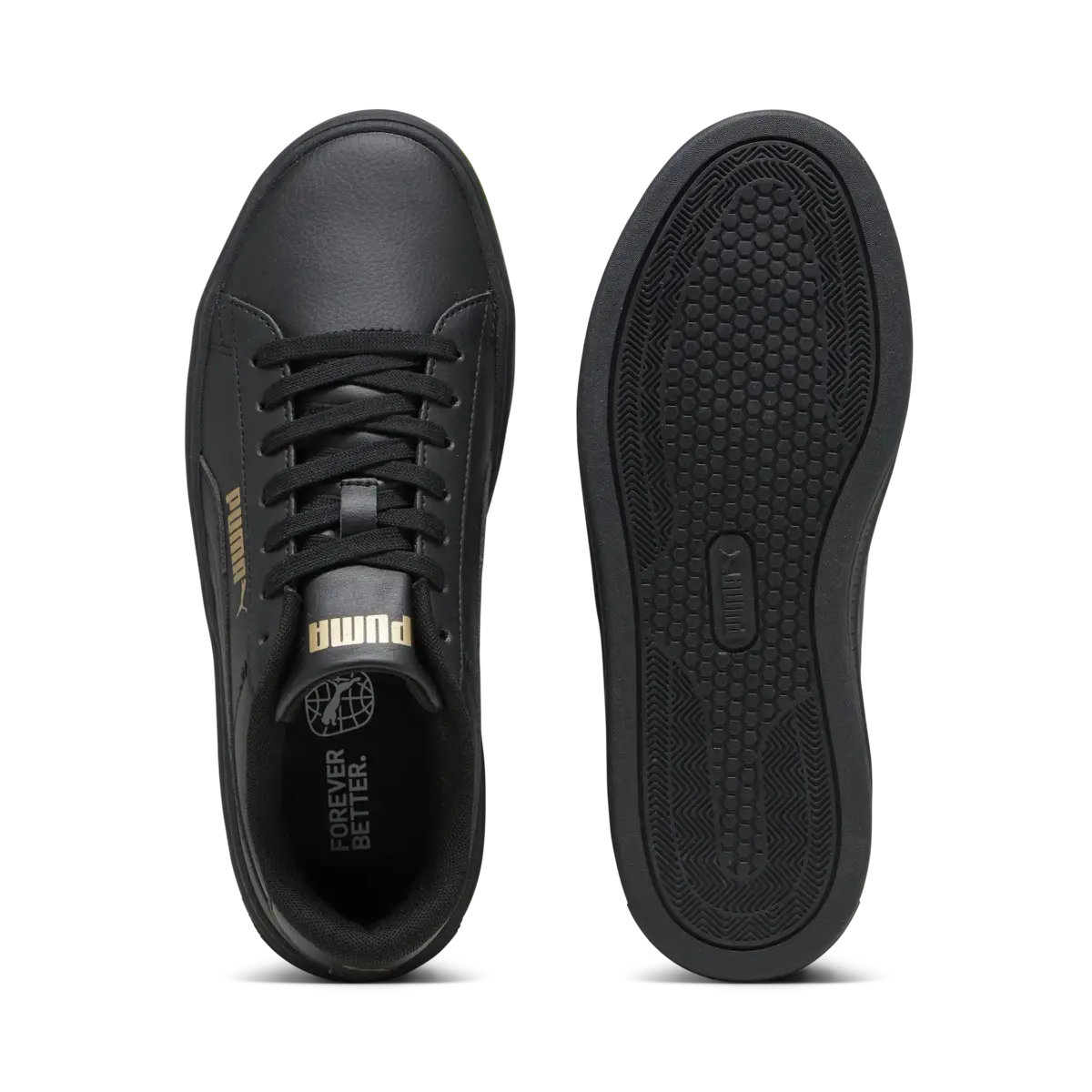 Puma Smash Platform v3 Siyah Kadın Spor Ayakkabı