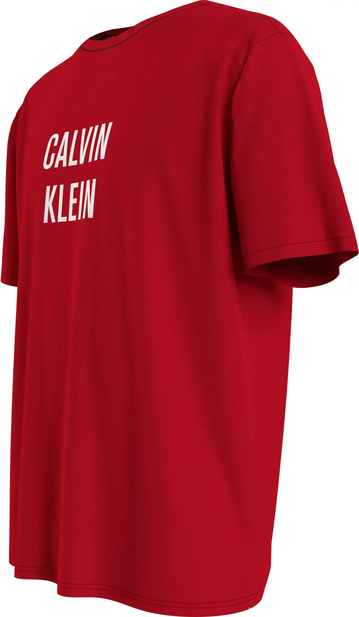 Calvin Klein RELAXED CREW TEE Erkek Kırmızı T-Shirt