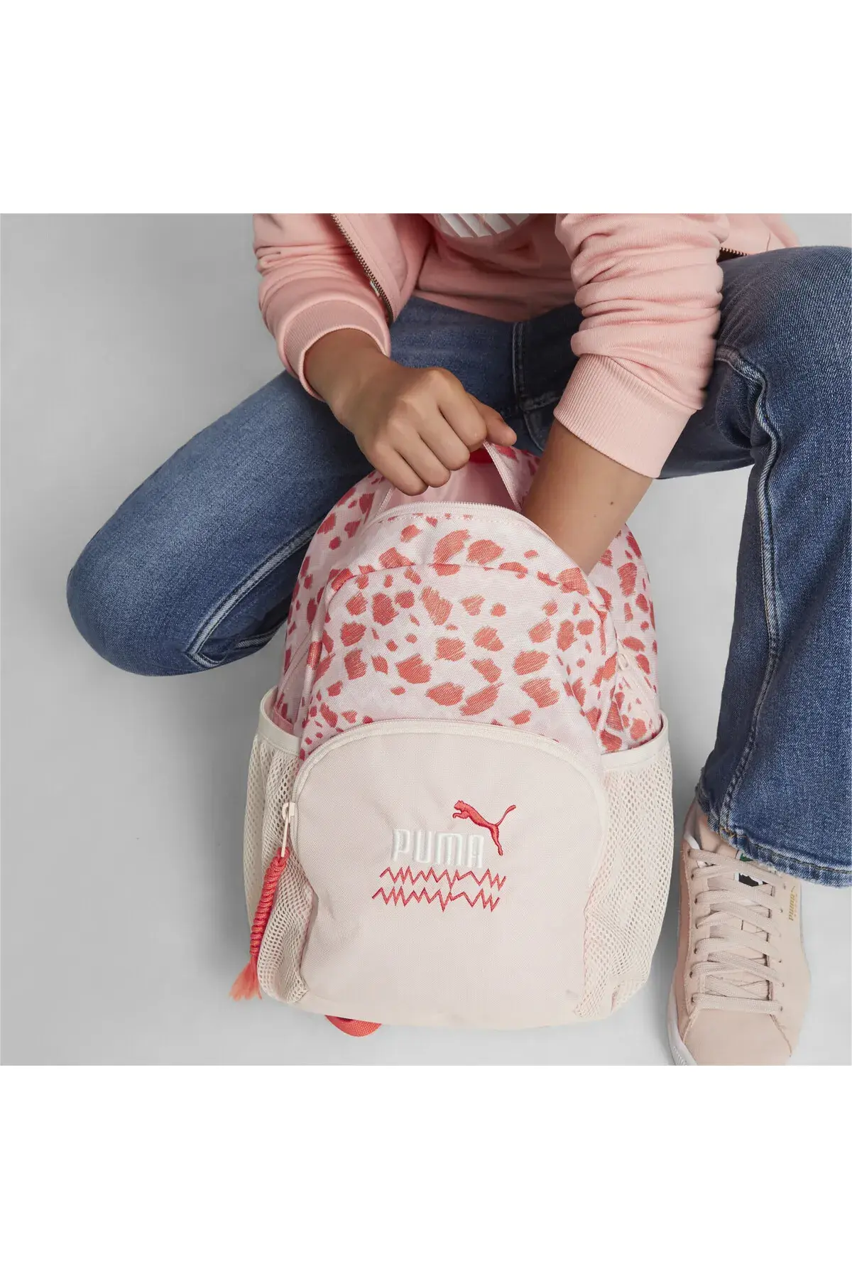 Puma Mixmatch Backpack Pembe Unisex Sırt Çantası