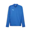 Puma teamGOAL Training 1/4 Zip To Mavi Erkek Fermuarlı Antrenman Üstü