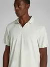 Calvin Klein LINEN COTTON CUBAN Gri Erkek Tişört