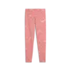 Puma FLAMING LOVE AOP Leggings Pembe Unisex Tayt