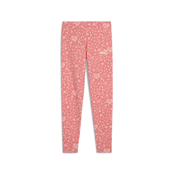 Puma FLAMING LOVE AOP Leggings Pembe Kız Çocuk Tayt