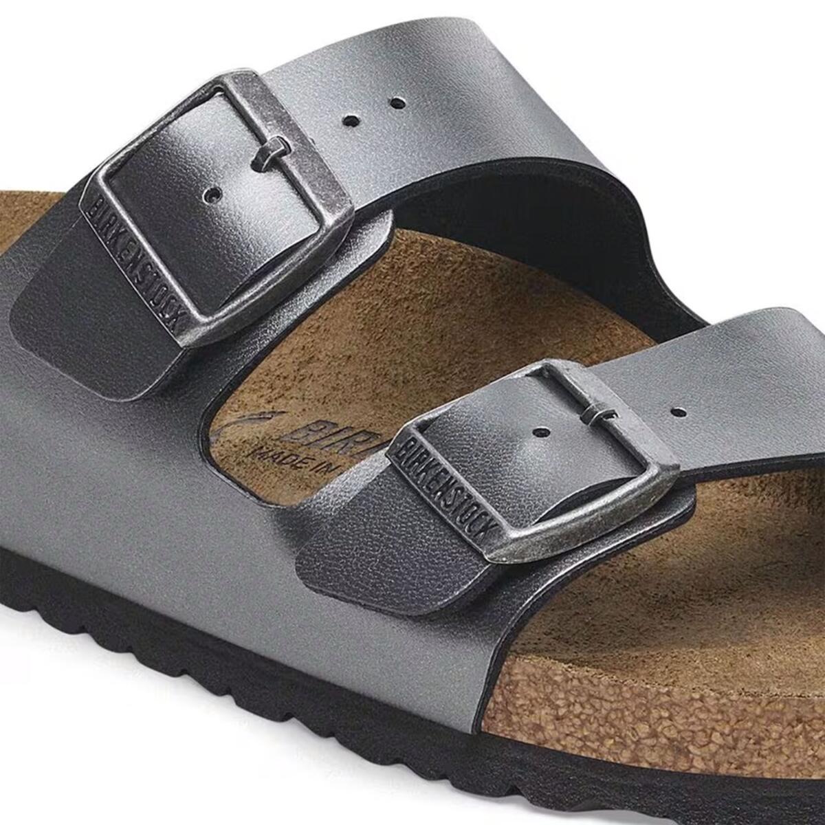 Birkenstock Arizona Bf Metallic Siyah Kadın Terlik