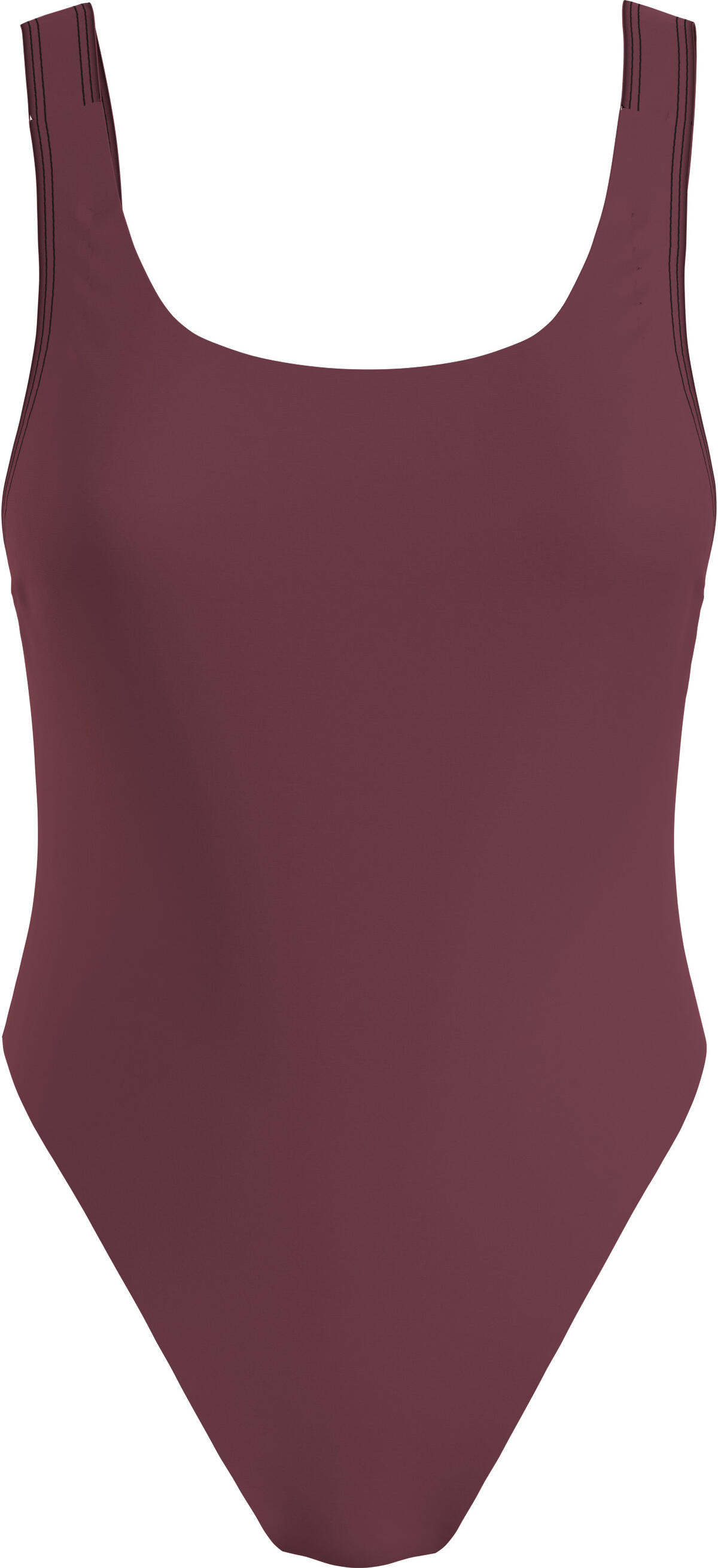 Calvin Klein ONE PIECE Kadın Bordo Mayo