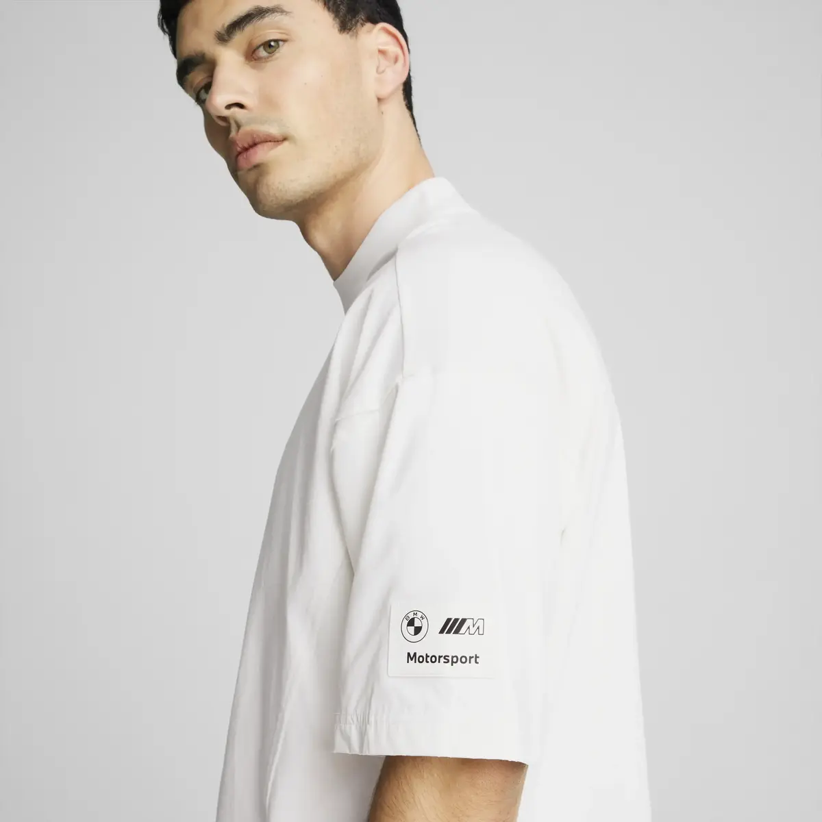 Puma BMW MMS STATEMENT CAR TEE Beyaz Erkek T-Shirt & Polo