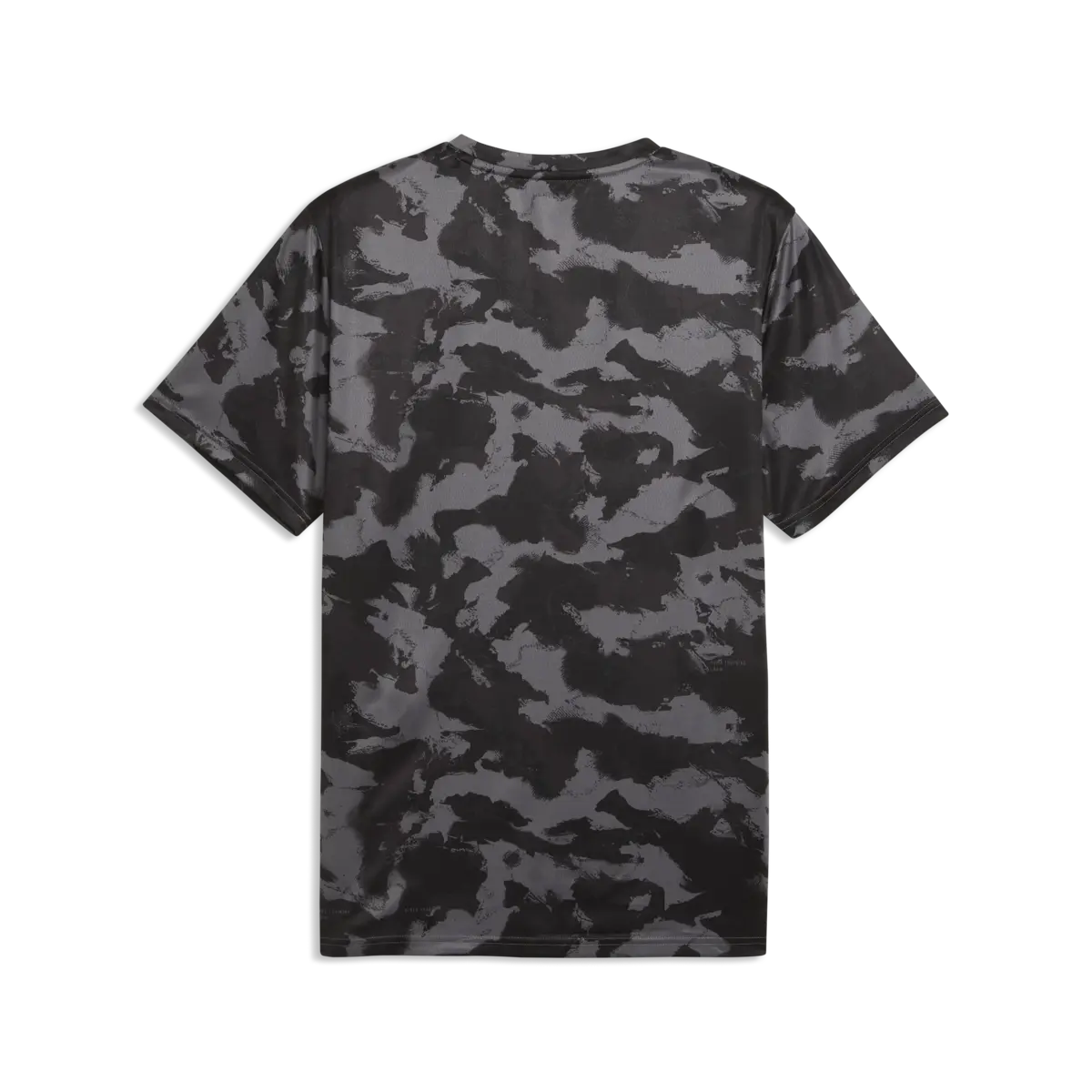 PUMA M TAD ESSENTIALS AOP TEE Siyah Erkek T-Shirt