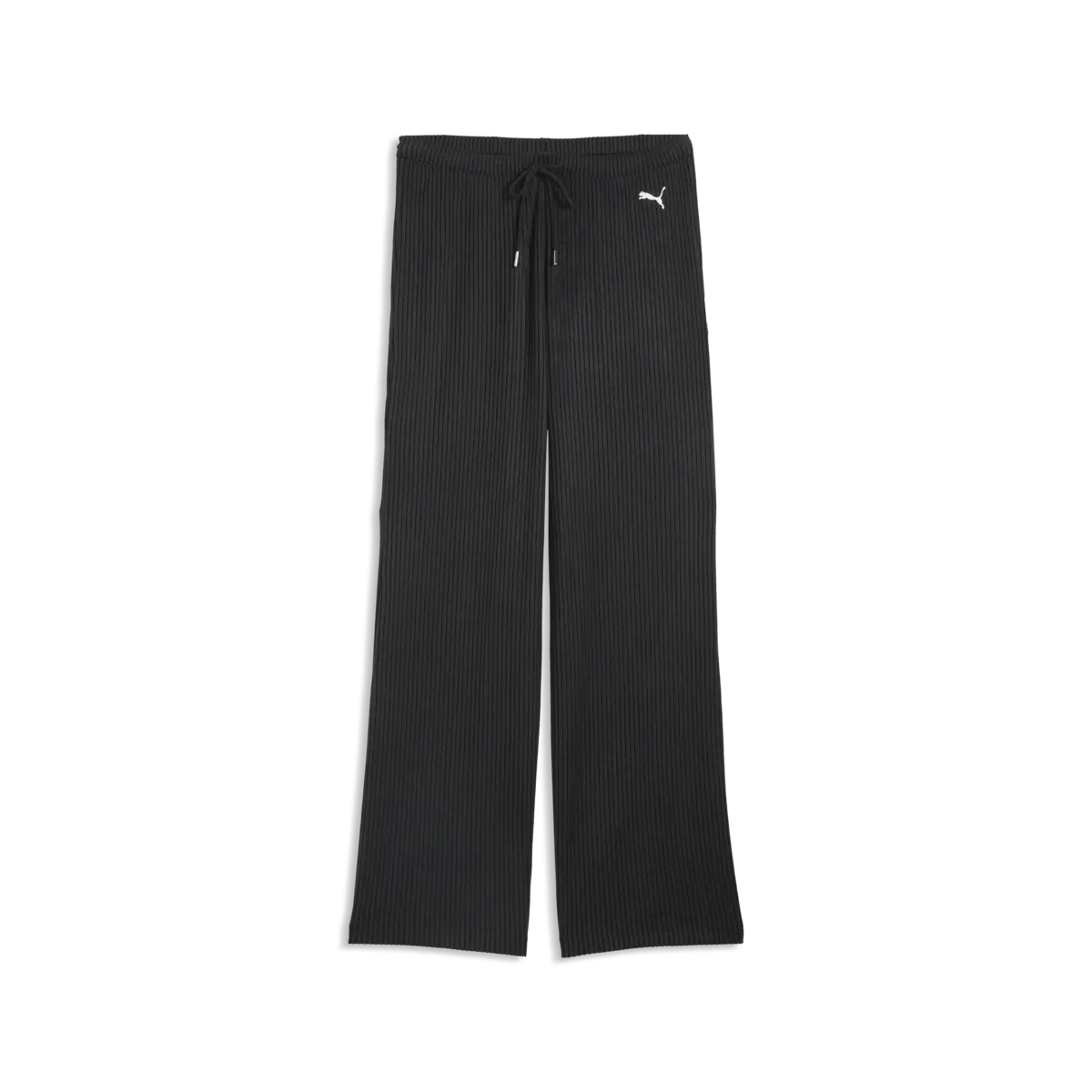 PUMA ESS Ribbed Pants Siyah Kadın Eşofman Altı