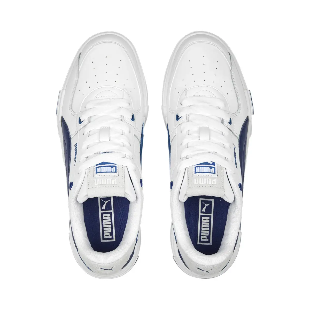 Puma CA Pro Glitch PUMA White-Lake Blue-Feath Beyaz Unisex Günlük Spor Ayakkabı
