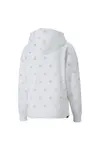 Puma Brand Love Aop Hoodie Fl Beyaz Kadın Hoodie