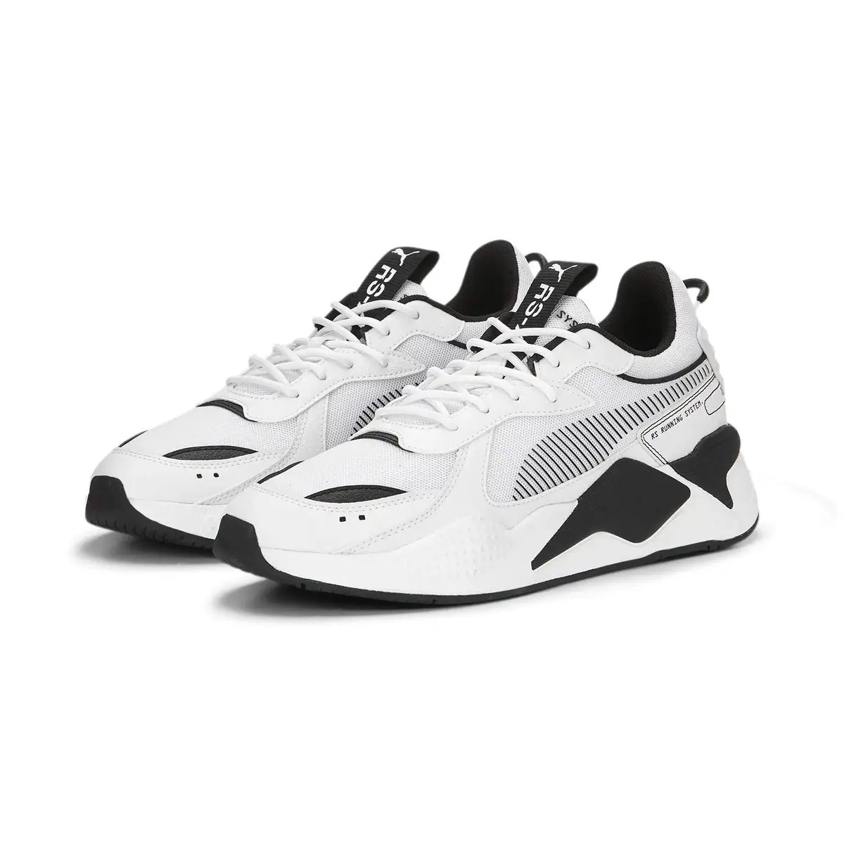 Puma RS-X B&W - Beyaz Erkek/Unisex Günlük Spor Ayakkabı
