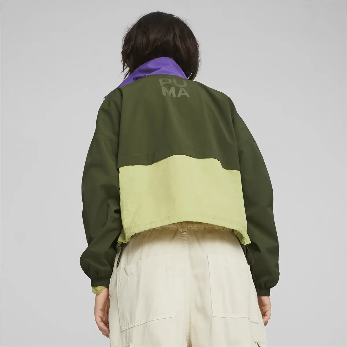 Puma INFUSE Woven Jacket Yeşil Kadın Ceket