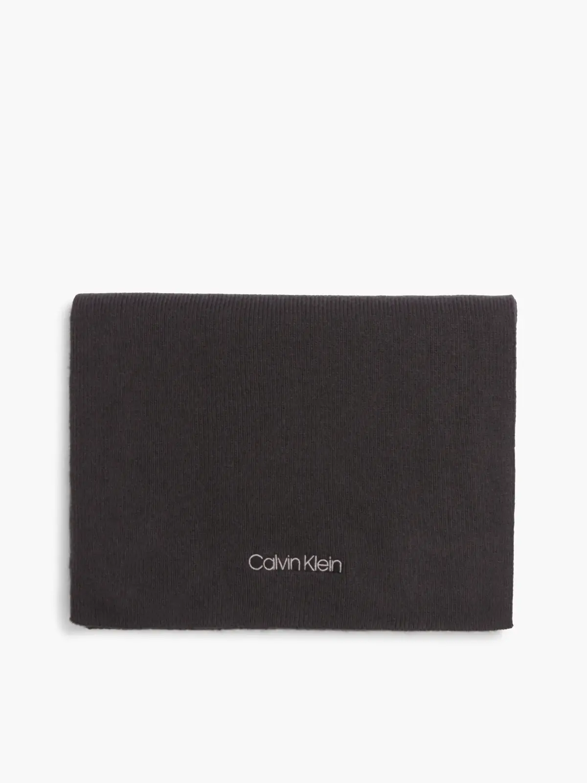Calvin Klein ESSENTIAL KNIT SCARF Kadın Siyah Eşarp