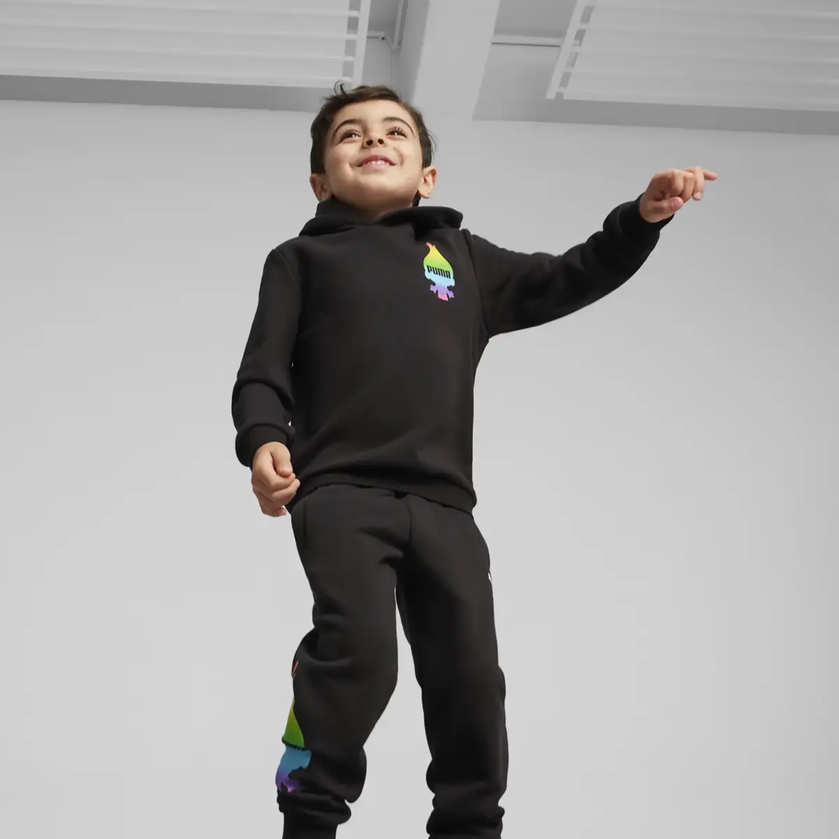 Puma X TROLLS Hoodie Siyah Erkek Sweatshirt