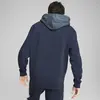 PUMA POWER Colorblock Hoodie FL Siyah Erkek Hoodie