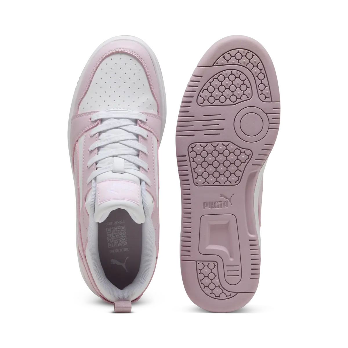 Puma Rebound v6 Low Pembe Kadın Spor Ayakkabı & Sneaker