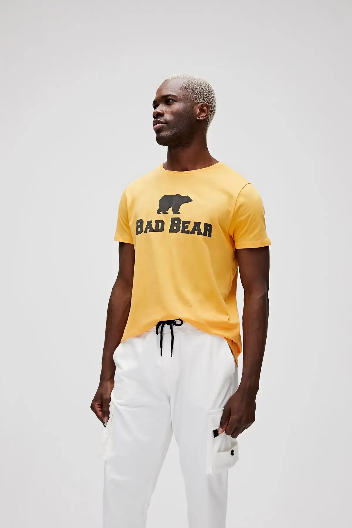 BAD BEAR BAD BEAR TEE Erkek Hardal T-Shirt