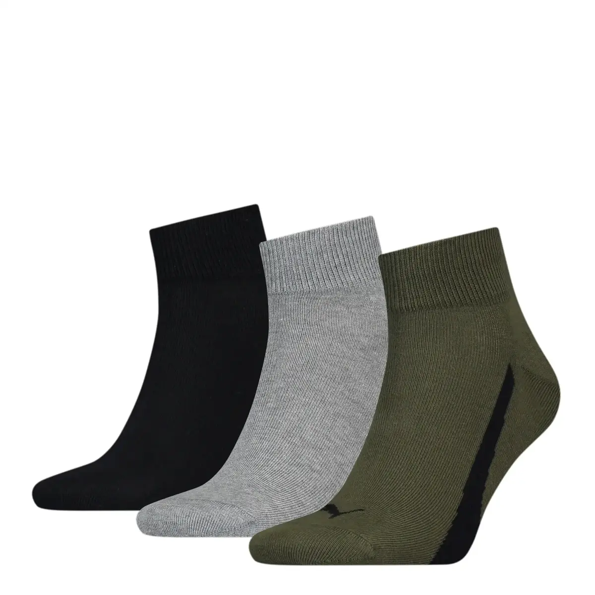 Puma PUMA UNISEX LIFESTYLE QUARTER 3P Unisex Yeşil 3'lü Çorap