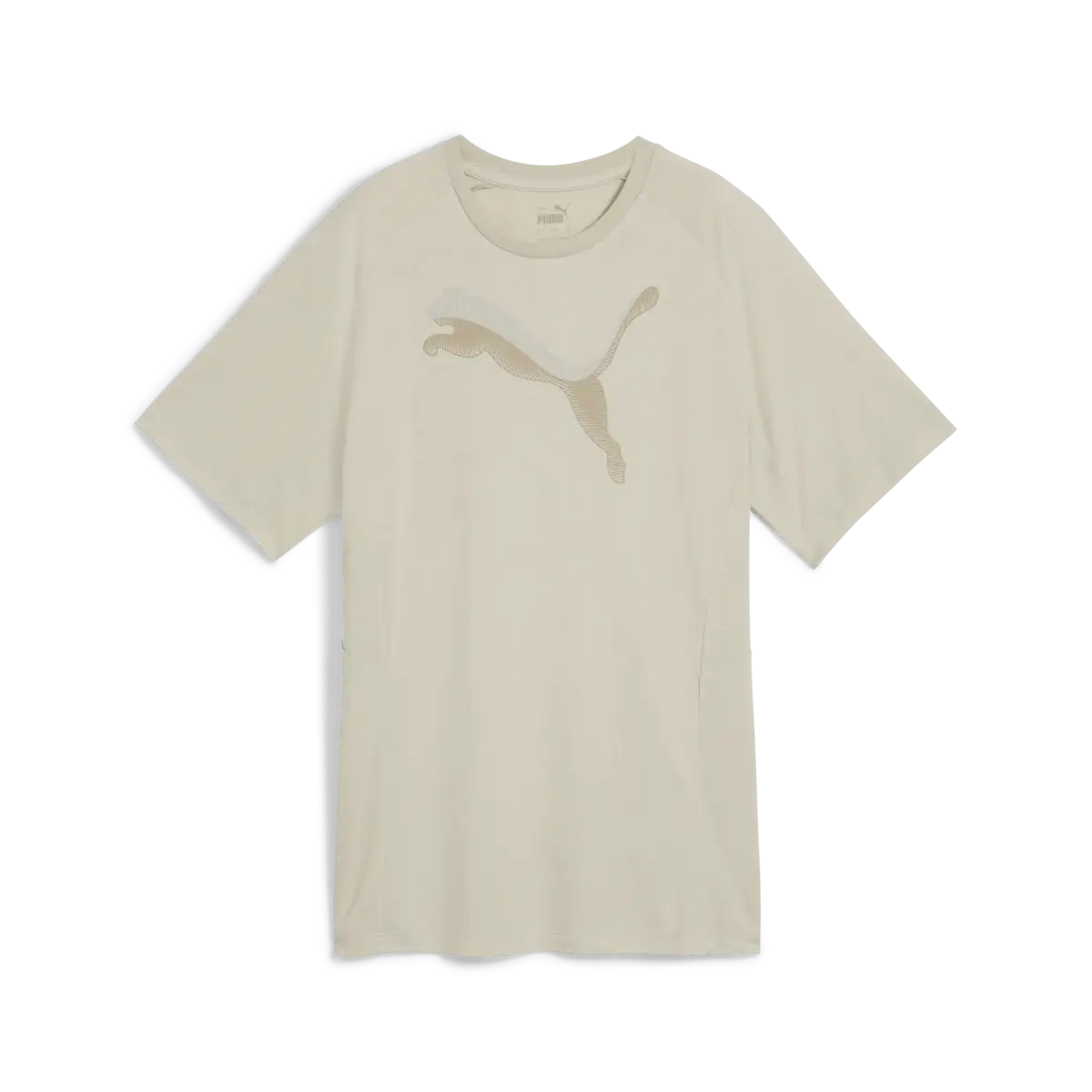 Puma EVOSTRIPE Tee Bej Kadın T-Shirt & Polo