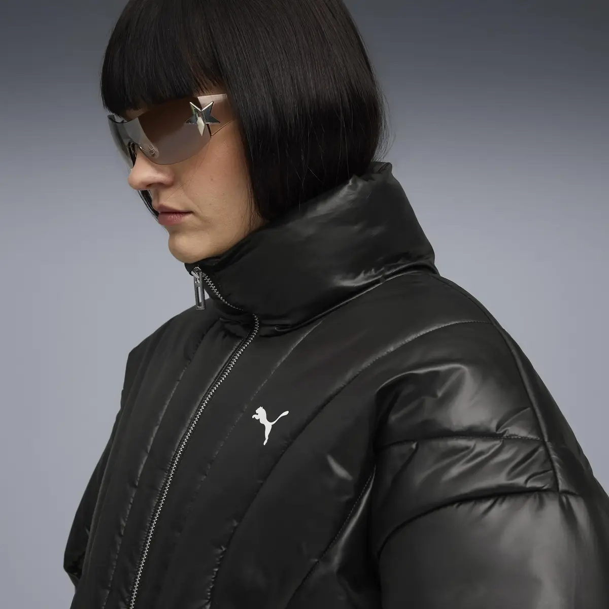 Puma Dare to Puffer Jacket Siyah Kadın Mont