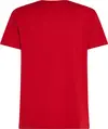 Tommy Hilfiger CENTRAL CHEST STRIPE, XLD Kırmızı Erkek T-Shirt & Polo