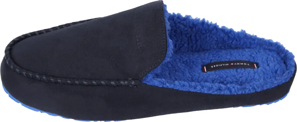 Tommy Hilfiger HILFIGER MOCASSIN HO Erkek Siyah Terlik