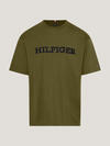 Tommy Hilfiger MONOTYPE EMBRO ARCHI Erkek Yeşil T-Shirt