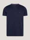 Tommy Hilfiger LUXURY INTERLOCK TEE, DW5 Siyah Erkek T-Shirt & Polo