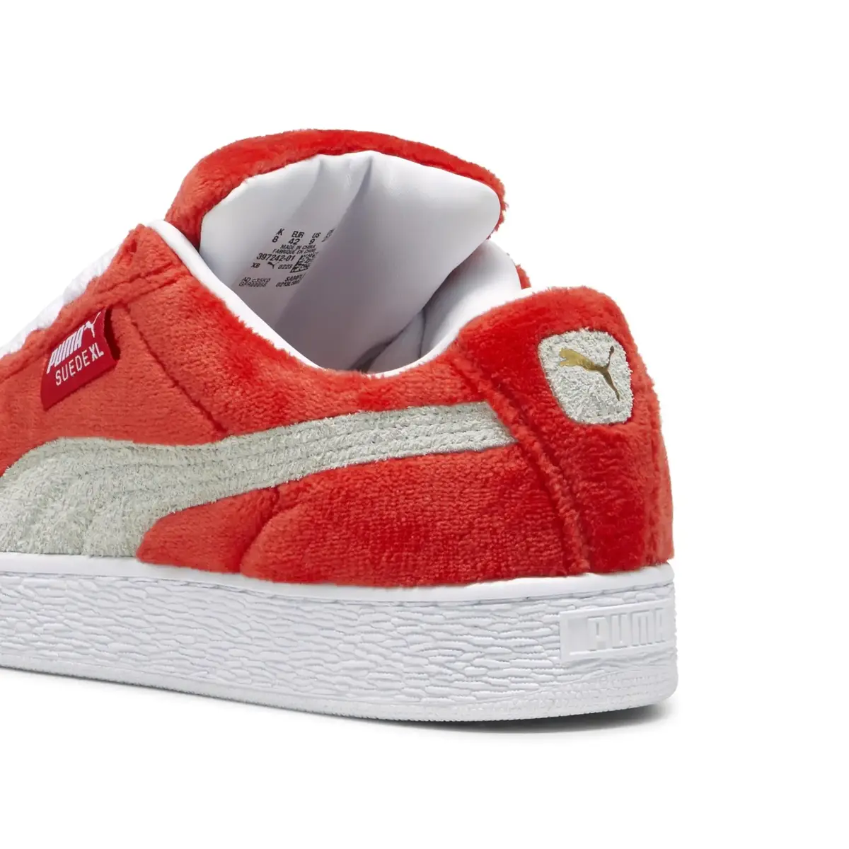 Puma Suede XL Plush Turuncu Unisex Günlük Spor Ayakkabı