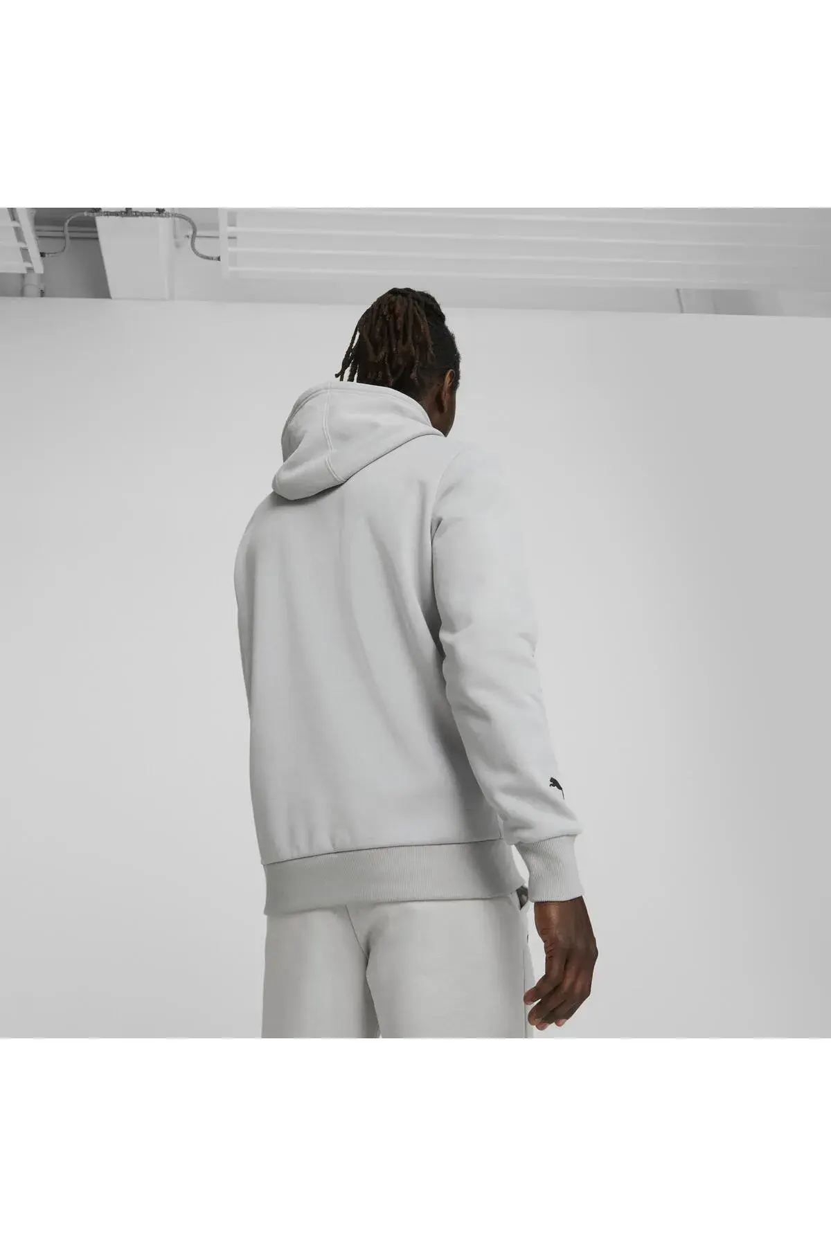 Puma MAPF1 ESS Fleece Hoodie Gri Erkek Hoodie