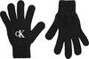 Calvin Klein MONOGRAM RIB GLOVES Erkek Siyah Eldiven
