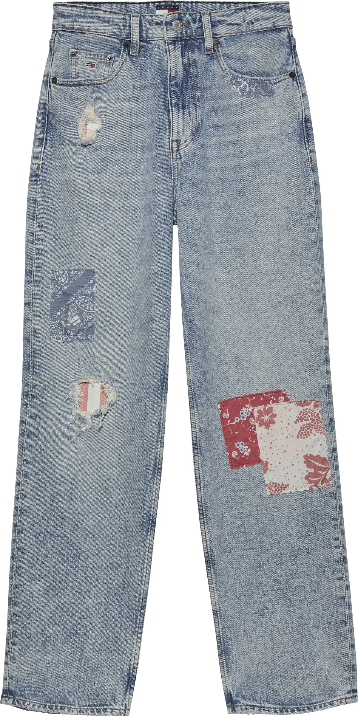 Tommy Hilfiger LAYLA HR SLIM STR BI, 1AB Mavi Kadın Jean Pantolon