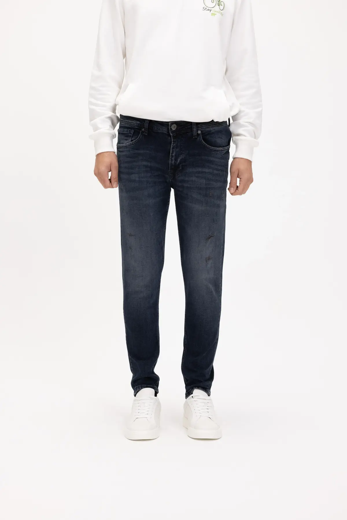 BAD BEAR PALERMO JEANS Erkek Lacivert Kot Pantolon