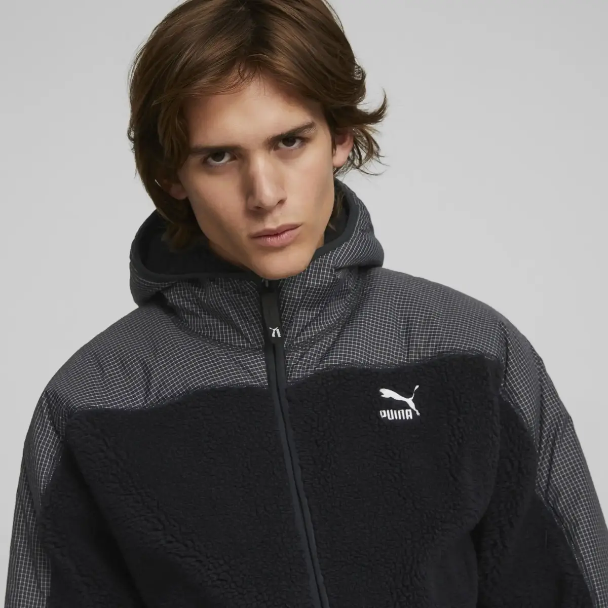 Puma Sherpa Jacket Siyah Erkek Sherpa Ceket