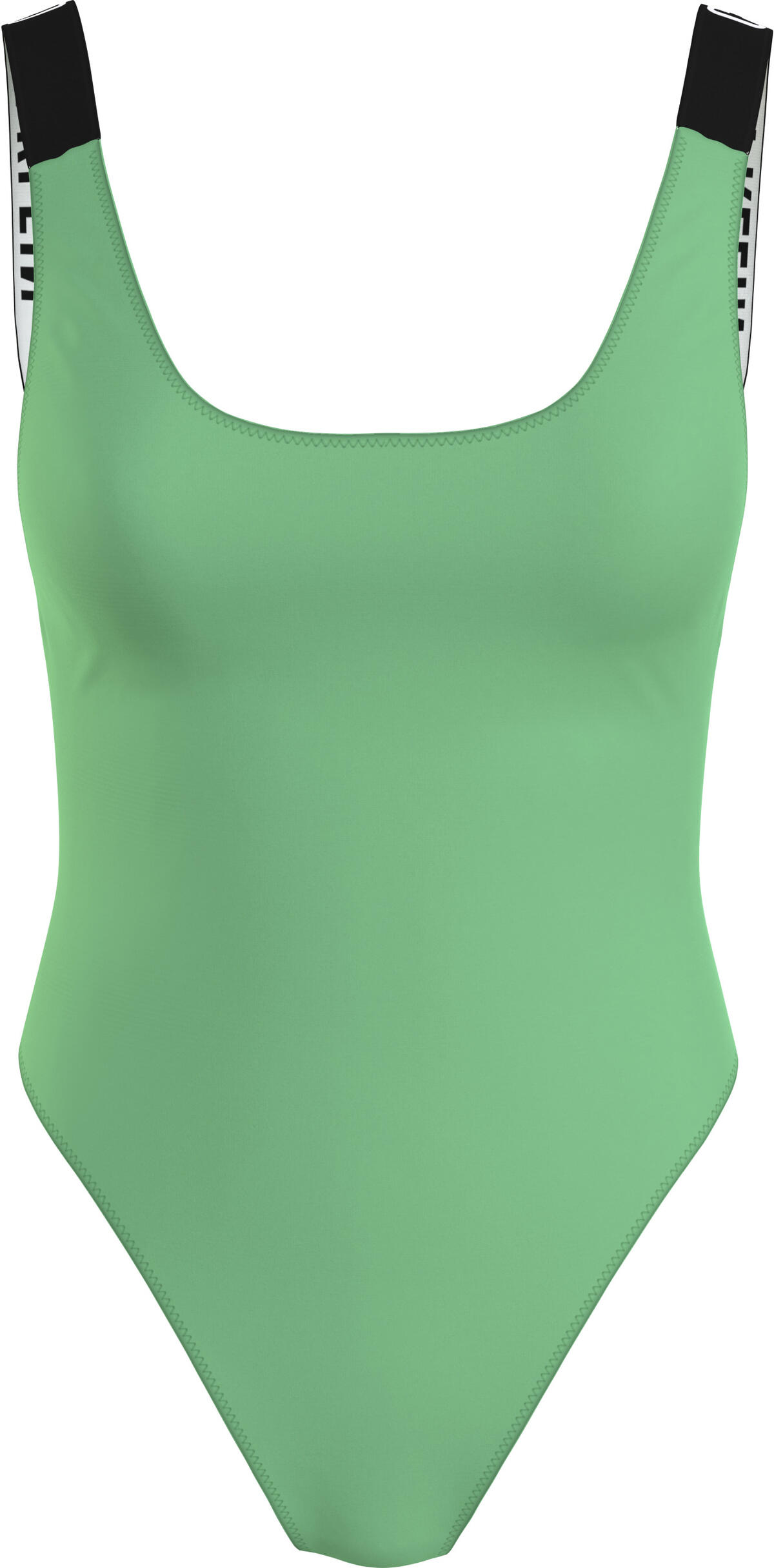 Calvin Klein SCOOP BACK ONE PIECE Kadın Yeşil Mayo