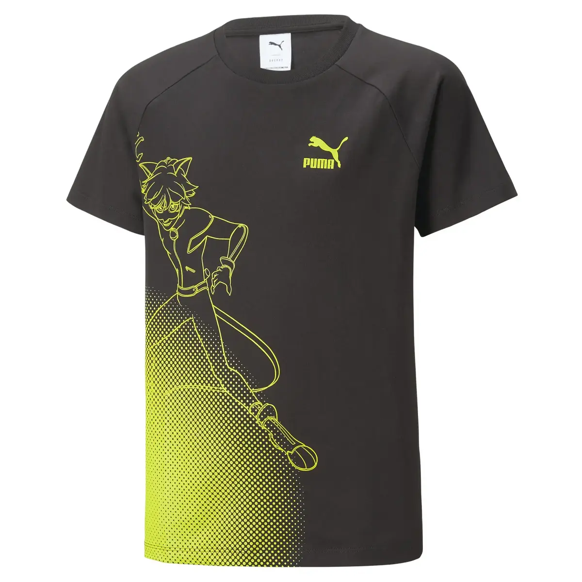 PUMA X MIRACULOUS Tee PUMA Black-Olive O