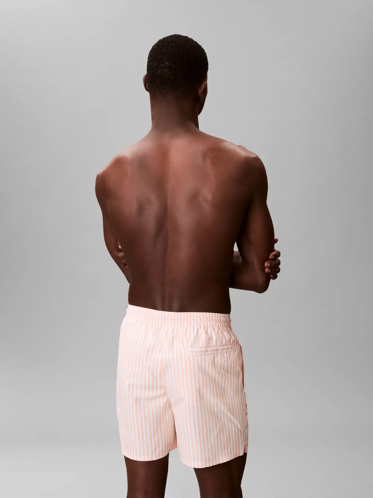 Calvin Klein MEDIUM DRAWSTRING Açık Turuncu Erkek Orta Boy Deniz Şortu