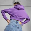 Puma PUMA TEAM Cropped Hoodie Mor Kadın Hoodie