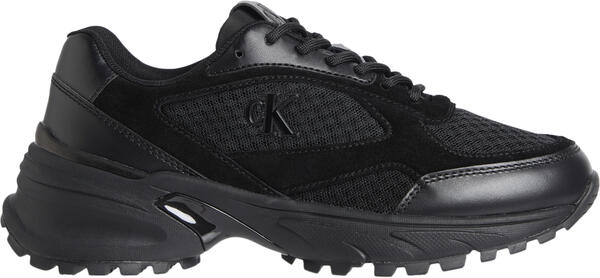 Calvin Klein HIKE RUNNER MESH MIX Siyah Erkek Günlük Spor Ayakkabı