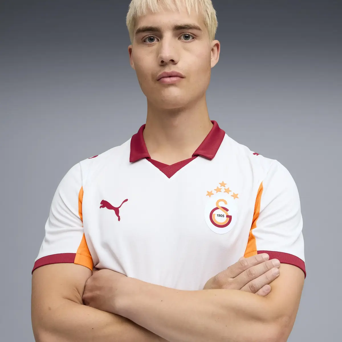 Puma GSK Away Jersey Replica w/oS Beyaz Erkek Forma