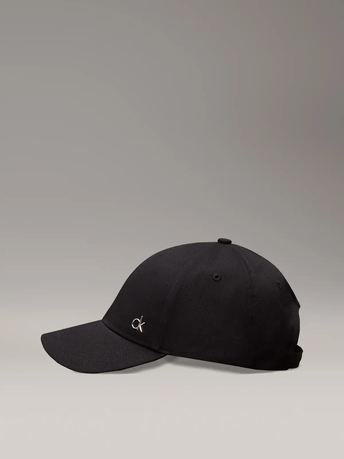 Calvin Klein CK METAL COTTON CAP, BEH Siyah Kadın Şapka