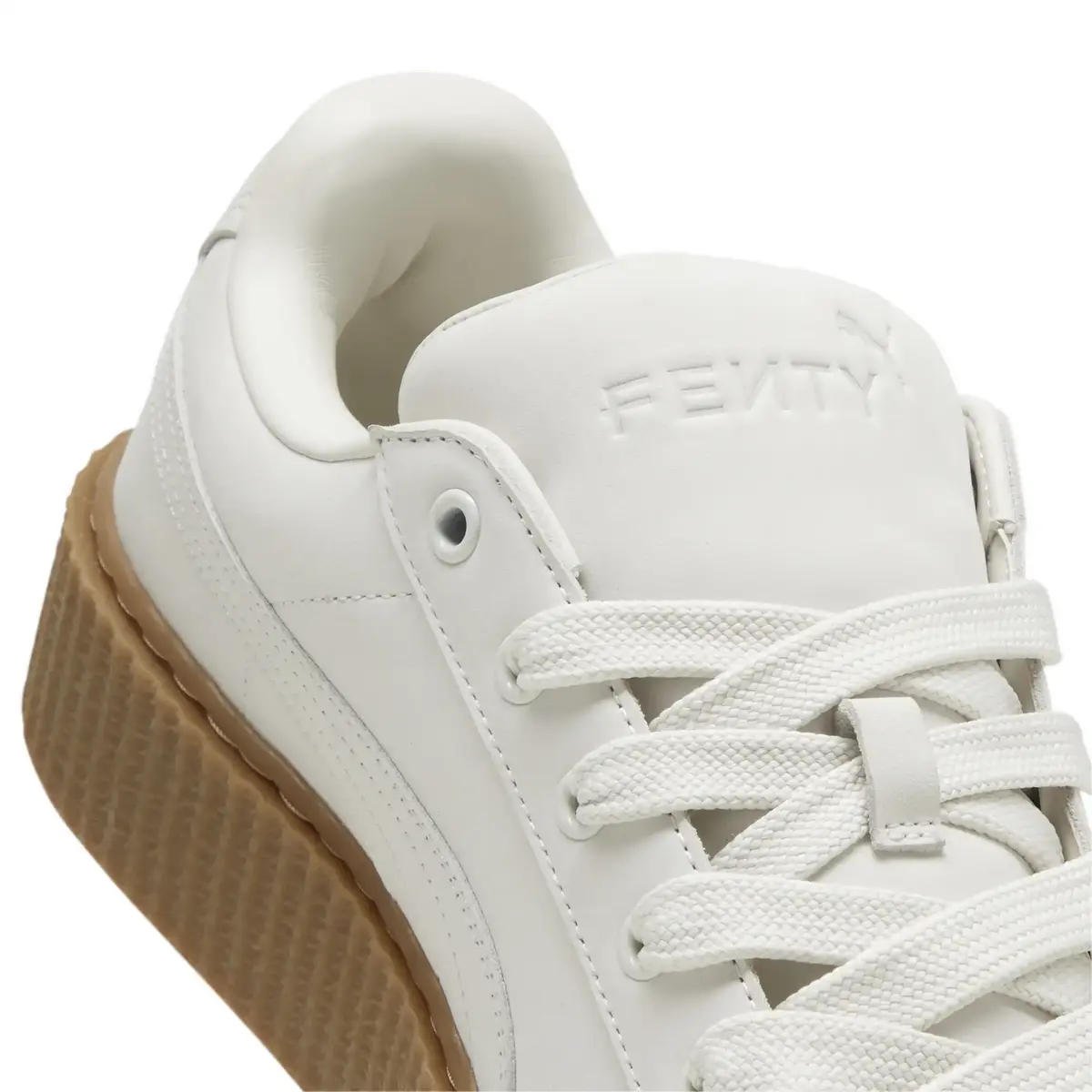 Puma CREEPER PHATTY NUBUCK Beyaz Kadın Günlük Spor Ayakkabı