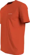 Calvin Klein MICRO LOGO INTERLOCK Erkek Turuncu T-Shirt